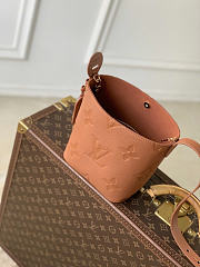 Okify Louis Vuitton All In BB Bag Brown Cognac Monogram M28820 18x12x16cm - 6
