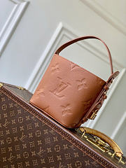 Okify Louis Vuitton All In BB Bag Brown Cognac Monogram M28820 18x12x16cm - 5