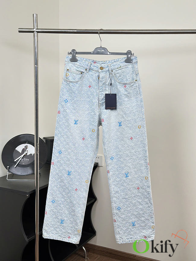 Okify Louis Vuitton Blue Jeans 29170 - 1