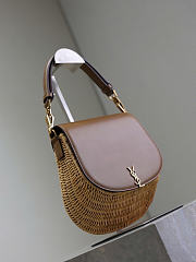 Okify YSL Voltaire Raffia Bag 23x21x9cm - 6