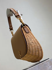 Okify YSL Voltaire Raffia Bag 23x21x9cm - 3