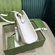 Okify Gucci Marmont Matelasse Mini Bag White 19x16x7cm 696123 - 5