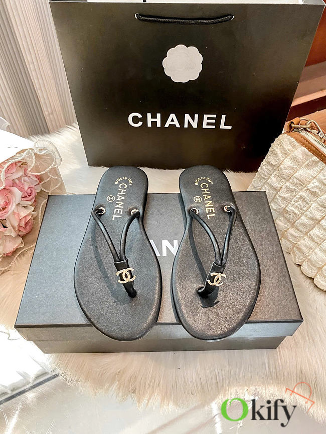 Okify CC Black Women Slides 29178 - 1
