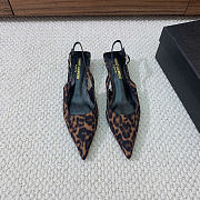 Okify YSL Leopard Slingback 29179 - 2
