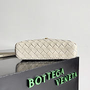 Okify Bottega Veneta Bang Bang Vanity Case Bag Off White 22x12.5x5cm - 4