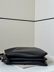 Okify Fendi Peekaboo Large Bag Black 40.5x28x13cm - 5