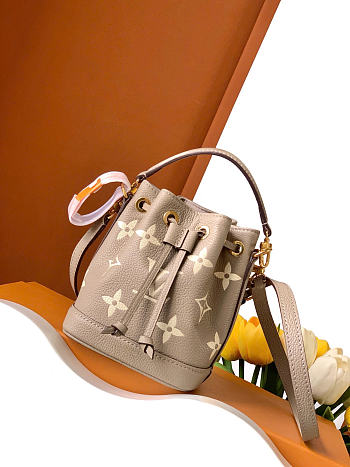 Okify Louis Vuitton NoeNoe Nano Bag Gray M46291 13x16x10cm