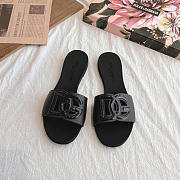 Okify Dolce & Gabbana Black Women Slides 29196 - 1