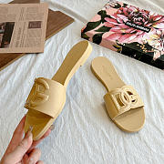 Okify Dolce & Gabbana Beige Women Slides 29197 - 4