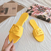 Okify Dolce & Gabbana Yellow Women Slides 29198 - 5