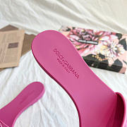 Okify Dolce & Gabbana Pink Women Slides 29199 - 6