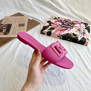 Okify Dolce & Gabbana Pink Women Slides 29199 - 4