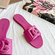 Okify Dolce & Gabbana Pink Women Slides 29199 - 2