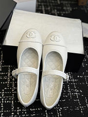 Okify CC White Mary Jane Shoes 29220 - 3