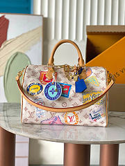 Okify Louis Vuitton Speedy Soft 30 Flight Mode Bag M14587 30x21x17cm - 1