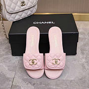 Okify CC Pink Women Slides 29226 - 2