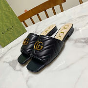 Okify Gucci Black Women Slides 1.5cm 29227 - 3