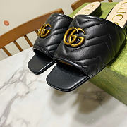 Okify Gucci Black Women Slides 1.5cm 29227 - 4