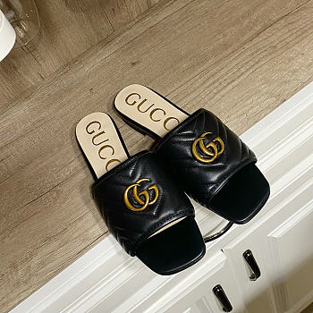 Okify Gucci Black Women Slides 1.5cm 29227