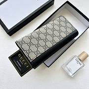 Okify Gucci Black Supreme Wallet 19x10cm 2655 - 5