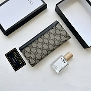 Okify Gucci Black Supreme Wallet 19x10cm 2655 - 4
