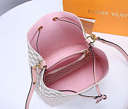 Okify Louis Vuitton NoeNoe Bag Damier Pink M40152 25x18x26cm  - 5