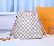 Okify Louis Vuitton NoeNoe Bag Damier Pink M40152 25x18x26cm  - 3