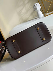 Okify Louis Vuitton Alma PM Bag Damier Brown N53151 32x24x15cm - 6