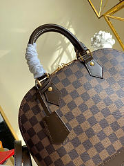 Okify Louis Vuitton Alma PM Bag Damier Brown N53151 32x24x15cm - 2