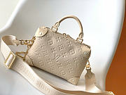 Okify Louis Vuitton Petite Malle Souple Bag Beige M45393 20x14x7.5cm - 6