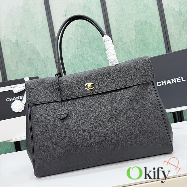Okify CC Large Tote Bag Black AS 6289 33x43x17.5cm - 1