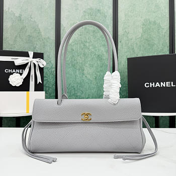 Okify CC 2026 Small Shopping Bag Gray Grain AS6288 30.5x15x11cm 