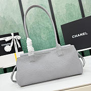 Okify CC 2026 Small Shopping Bag Gray Grain AS6288 30.5x15x11cm  - 2