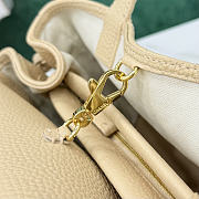 Okify CC 2026 Small Shopping Bag Beige Grain AS6288 30.5x15x11cm  - 6