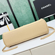 Okify CC 2026 Small Shopping Bag Beige Grain AS6288 30.5x15x11cm  - 2