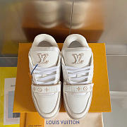 Okify Louis Vuitton Gray Sneakers Unisex 29237 - 5