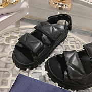 Okify Prada Black Women Sandals 29238 - 2