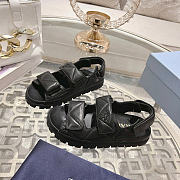 Okify Prada Black Women Sandals 29238 - 6