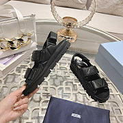 Okify Prada Black Women Sandals 29238 - 3