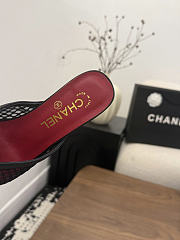 Okify CC Red Heels With Black Mesh 4cm - 6