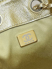 Okify CC 25 Hobo Bag Gold Caviar 22x20x12.5cm - 2