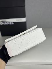 Okify CC Coco Crush Handle Mini Bag White Caviar 18x11.5x7cm - 5