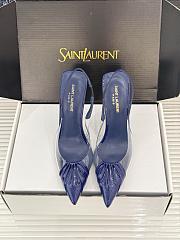 Okify YSL Dark Blue High Heels 10.5cm - 6