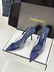 Okify YSL Dark Blue High Heels 10.5cm - 4