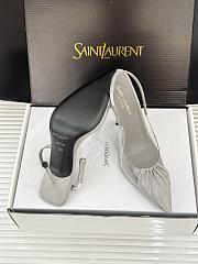 Okify YSL Gray High Heels 10.5cm - 6