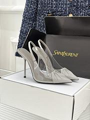 Okify YSL Gray High Heels 10.5cm - 1