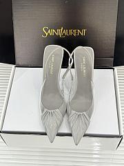 Okify YSL Gray High Heels 10.5cm - 4