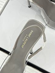 Okify YSL Gray High Heels 10.5cm - 2