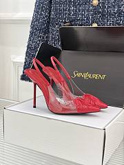 Okify YSL Red High Heels 10.5cm - 1