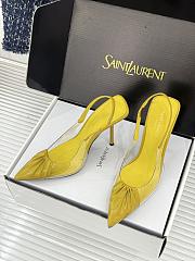 Okify YSL Yellow High Heels 10.5cm - 6